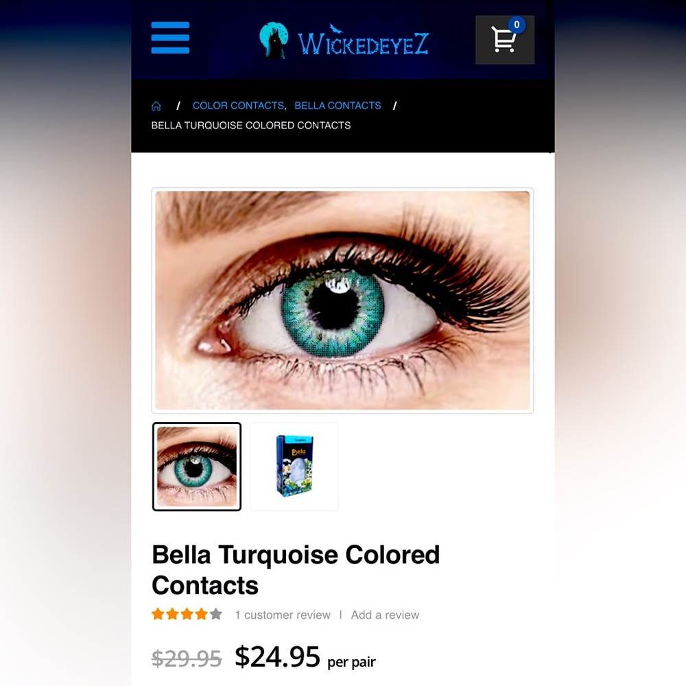 Decorative Eye Lense